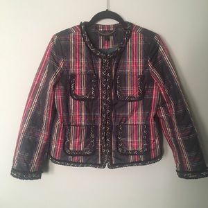 J Crew plaid jacket
